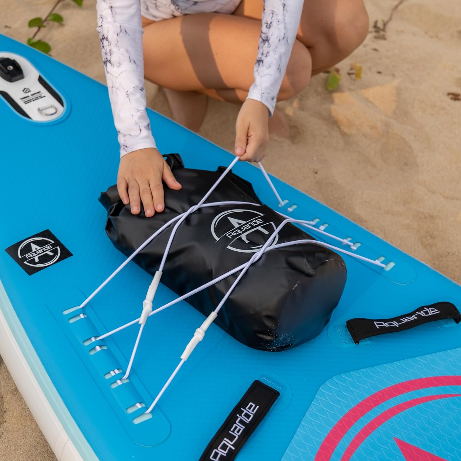 Lightweight inflatable SUP